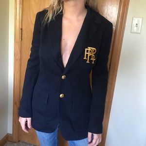 Ralph Lauren polo riding jacket with logo